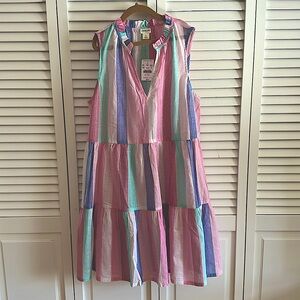 NWT Crewcuts Girls Swim Cover Up Dress